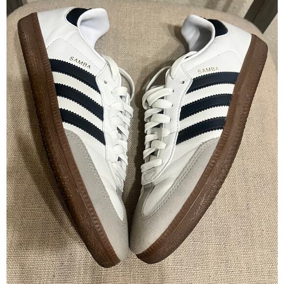 Men's Adidas Samba OG Sneakers size 9 - Picture 2 of 7